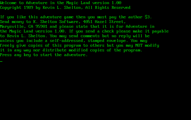 Cover image for Adventure in the Magic Land