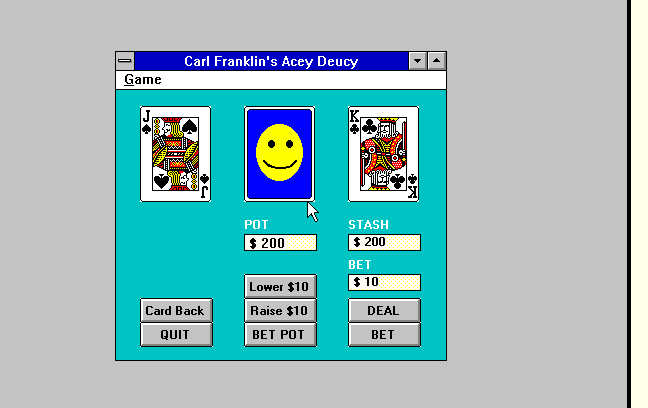 Cover image for Carl Franklin's Acey Deucy