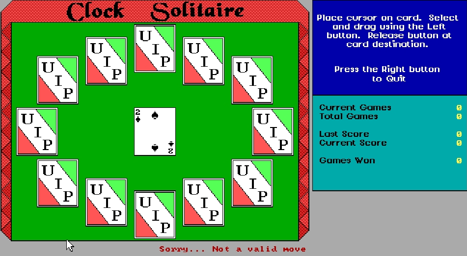 Cover image for Clock Solitaire