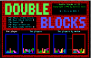 Double Blocks game at