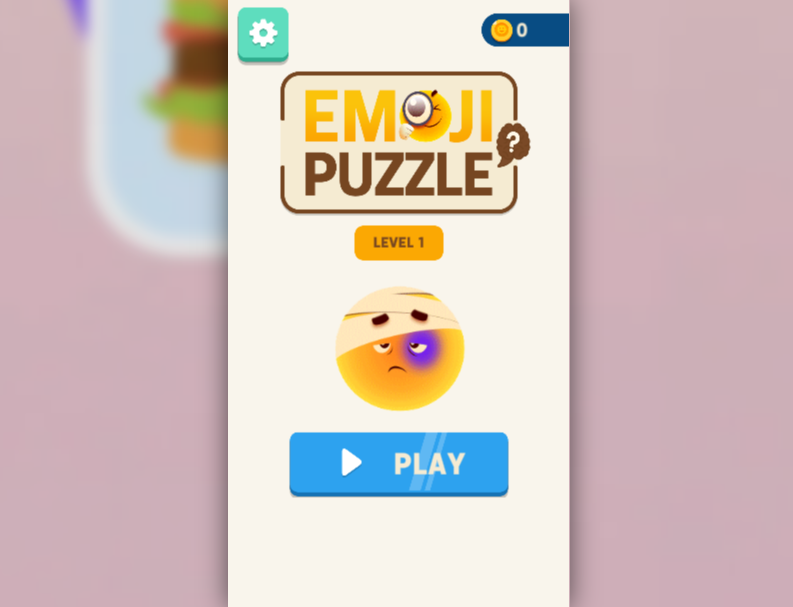 Cover image for EMOJI PUZZLE