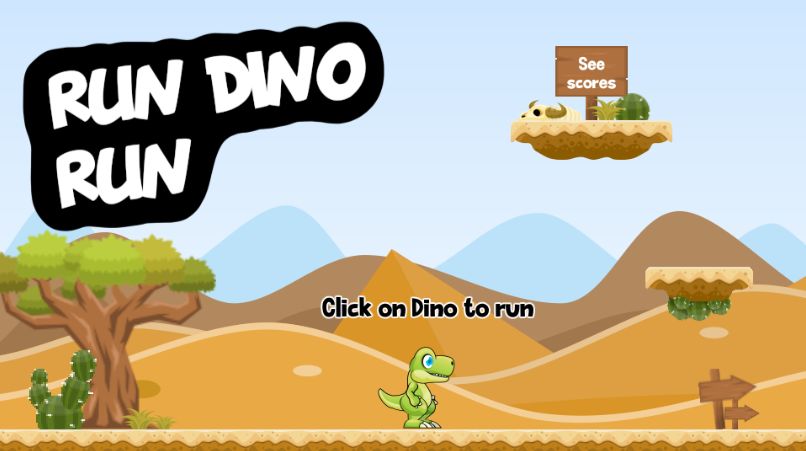 Cover image for RUN DINO RUN