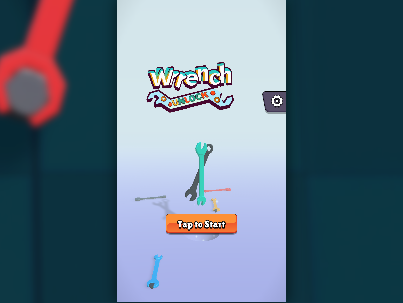 Cover image for WRENCH NUTS AND BOLTS PUZZLE