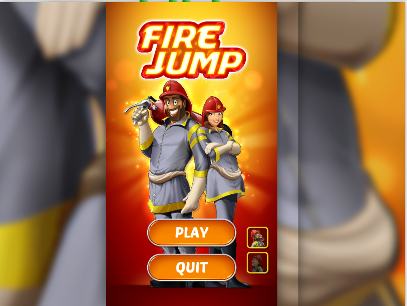 Cover image for FIRE JUMP 2D