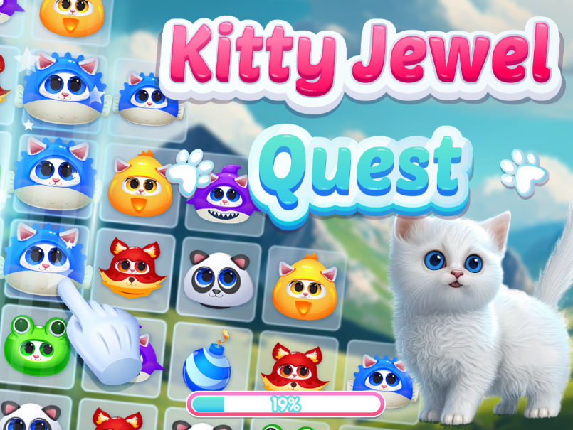 Cover image for KITTY JEWEL QUEST
