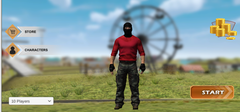 Cover image for BATTLE ROYALE SIMULATOR