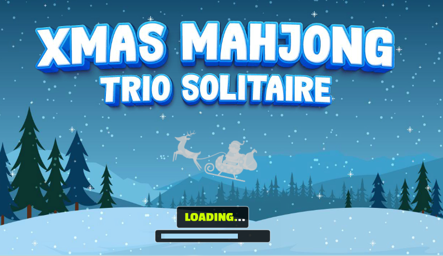 Cover image for Xmas Mahjong Trio Solitaire