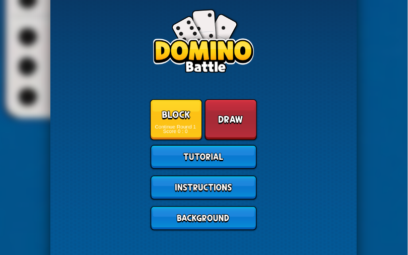 Cover image for DOMINO BATTLE