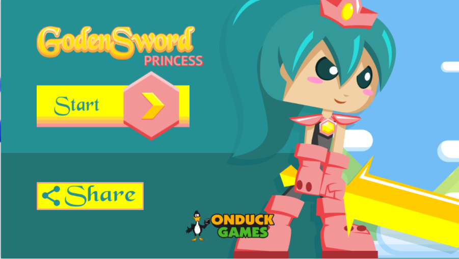 Cover image for Golden Sword Princess