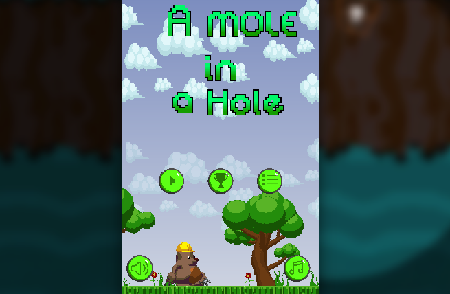 Cover image for A Mole in a hole