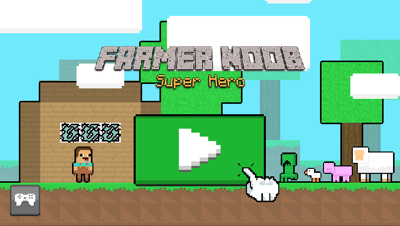 Cover image for Farmer Noob Super Hero