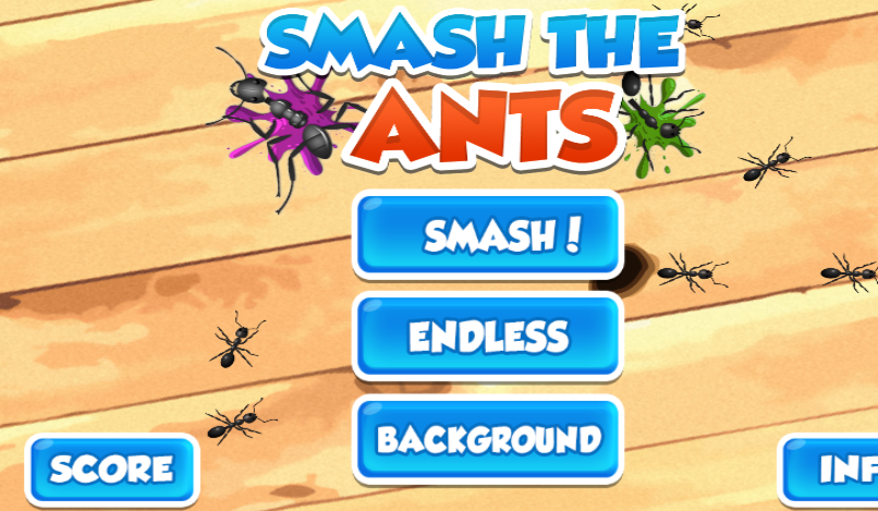 Cover image for SMASH THE ANTS
