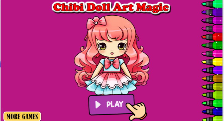 Cover image for Chibi Doll Art Magic