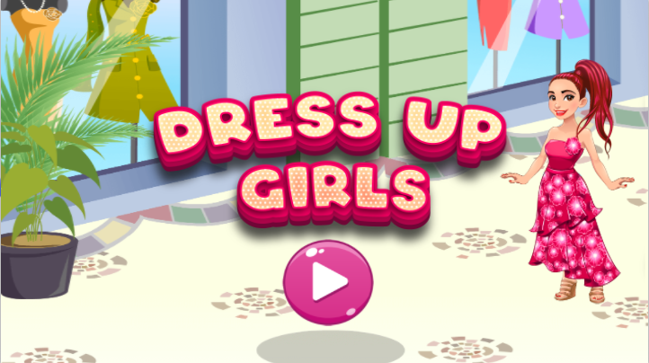 Cover image for Dress Up Girls