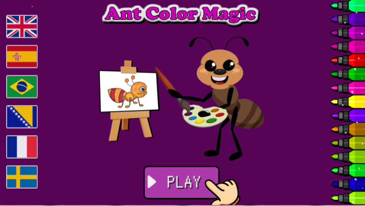 Cover image for Ant Color Magic