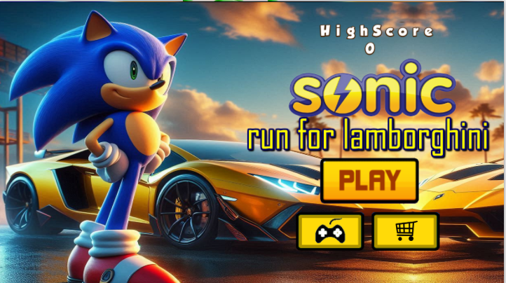Cover image for Sonic Run for Lamborghini