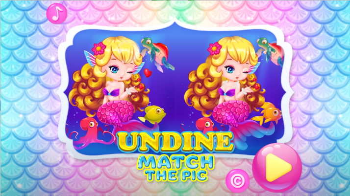 Cover image for Undine Match the Pic