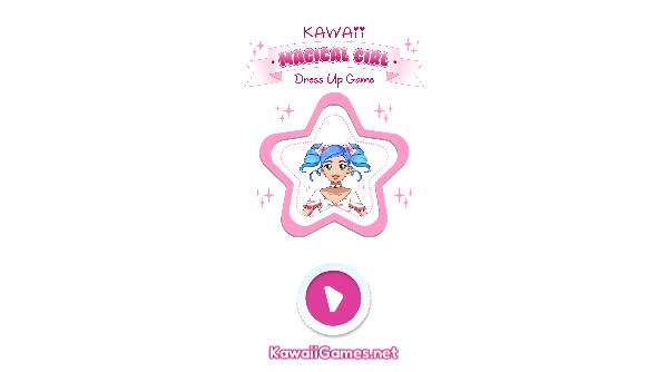 Cover image for Kawaii Magical Girl Dress Up Game