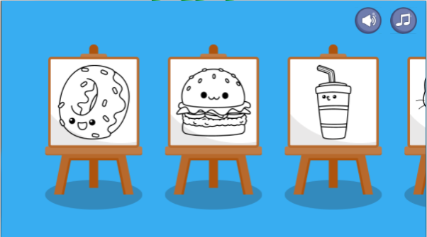 Cover image for Funny Coloring Book