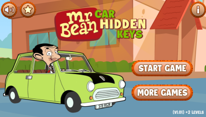 Cover image for Mr. Bean Car Hidden Keys