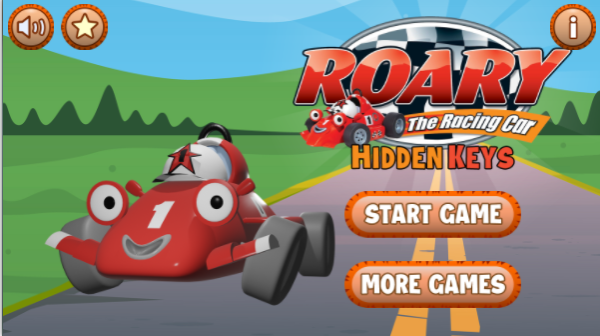 Cover image for Roary the Racing Car Hidden Keys