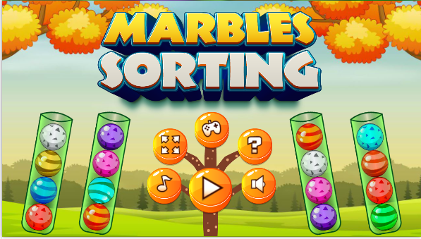 Cover image for Marbles Sorting