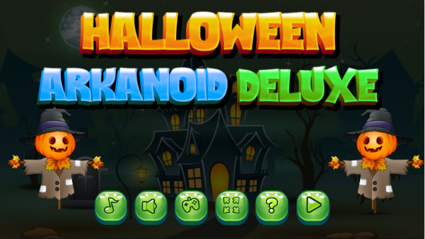 Cover image for Halloween Arkanoid Deluxe