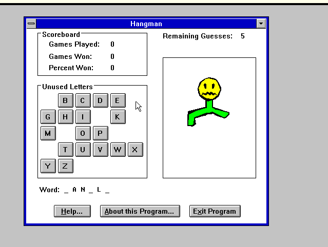 Cover image for Hangman