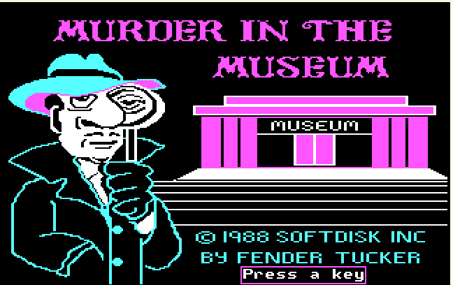 Cover image for Murder in the Museum
