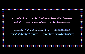 Cover image for Fort Apocalypse (1982) Full Game