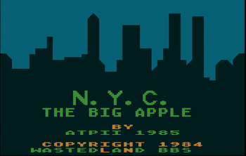 Cover image for New York City: The Big Apple [cr Wastedwares]