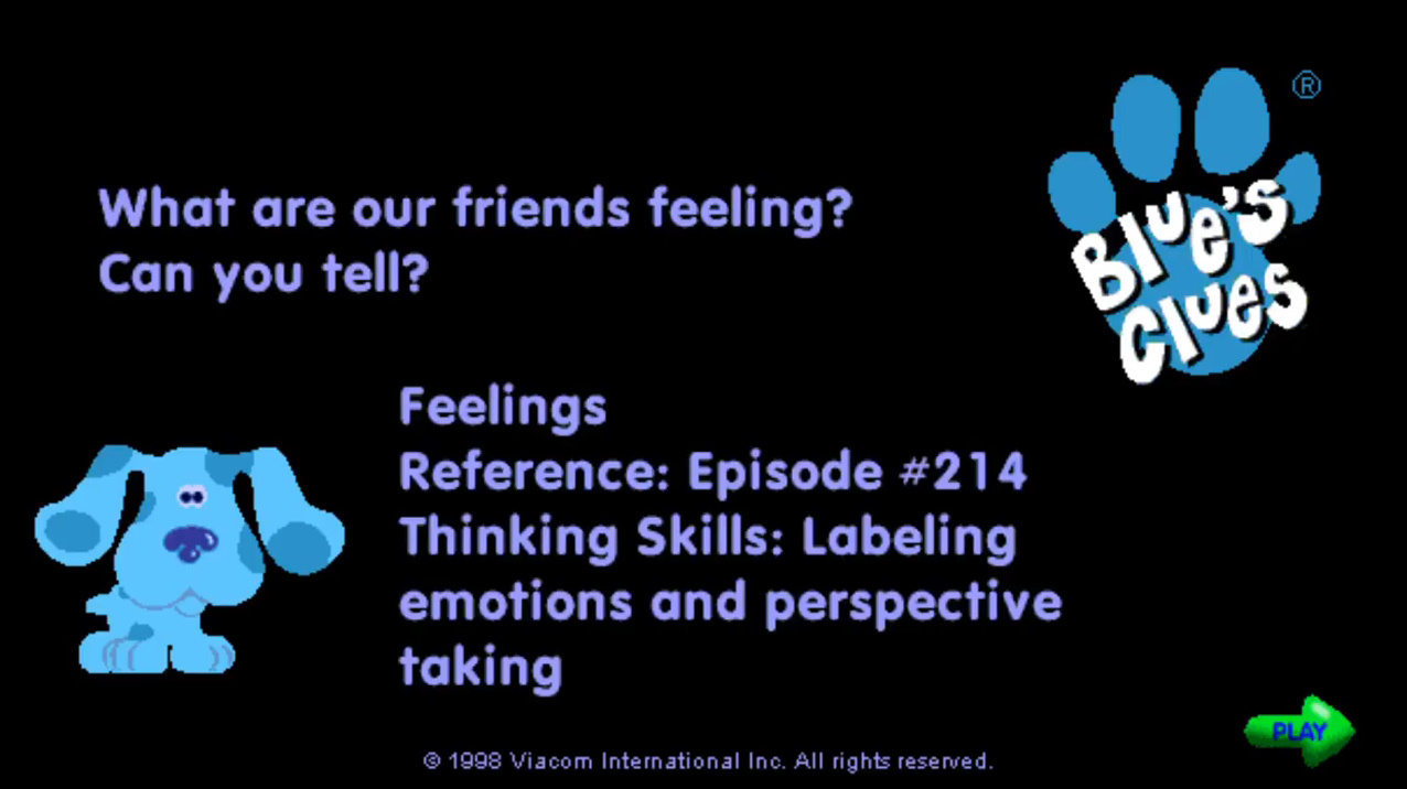 Cover image for Blue's Clues - Feelings