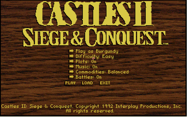 Cover image for Castles II: Siege and Conquest - Floppy Version