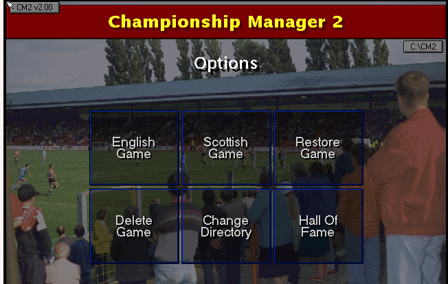 Play Championship Manager online - Play old classic games online