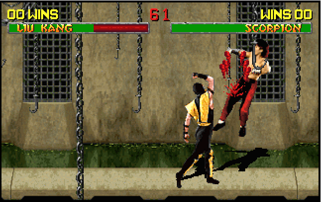 🕹️ Play Retro Games Online: Mortal Kombat II (DOS)