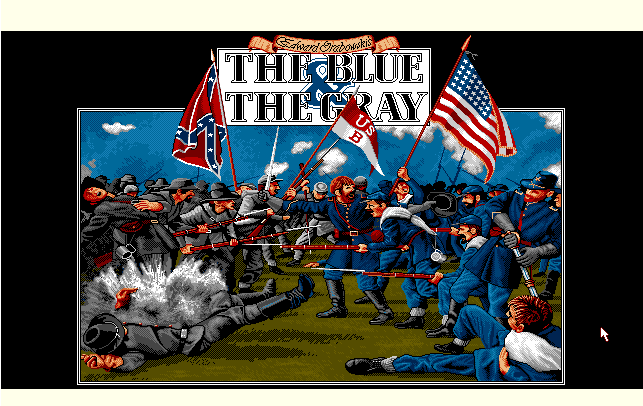 Cover image for Edward Grabowski's The Blue & The Gray