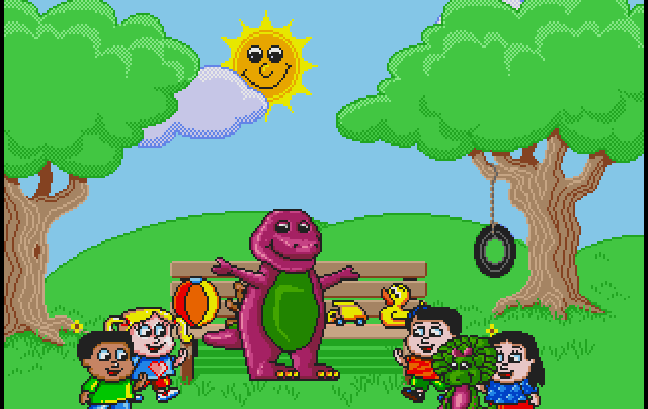 Hermana túnel comodidad juego de barney sega Adivinar decidir Hacer deporte