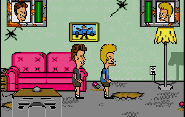 beavis and butthead sega