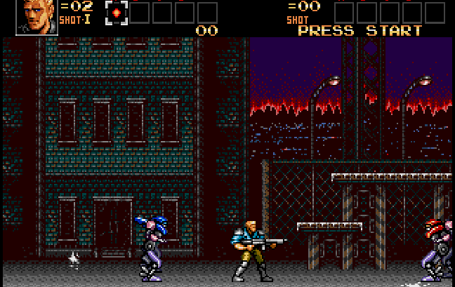 contra hard corps sega genesis