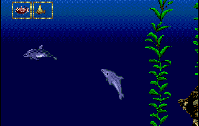 Ecco The Dolphin (Mega Drive/Genesis) On A Retron In 720p HD | vlr.eng.br