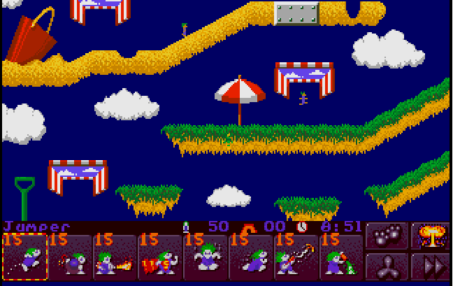 Lemmings 2 - The Tribes - SEGA Game Gear Games