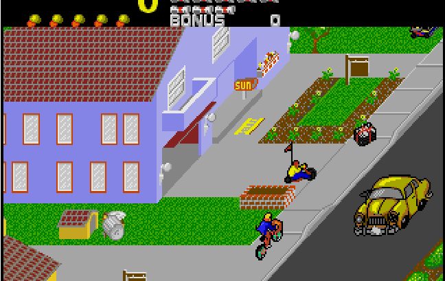 paperboy sega genesis