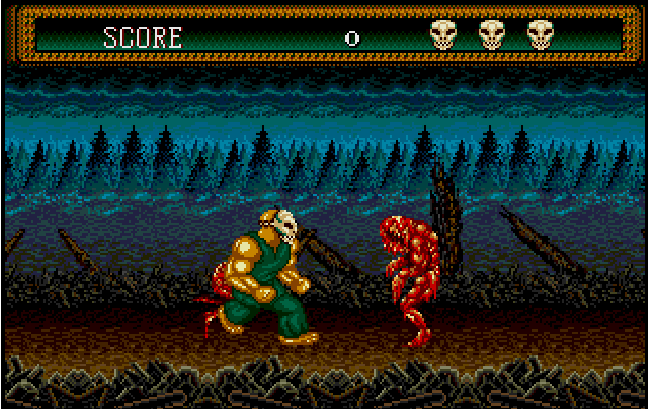 Прохождение splatterhouse sega