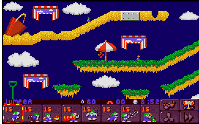 Lemmings 2: The Tribes Online :: DJ OldGames