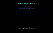 Cover image for Advanced DOS Quiz