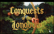 Cover image for Conquests of the Longbow - The Legend of Robin Hood