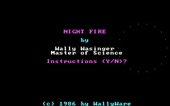 Cover image for Night Fire