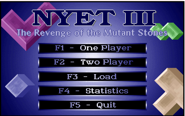 Cover image for Nyet 3 - The Revenge of the Mutant Stones
