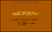 Cover image for Rasterscan
