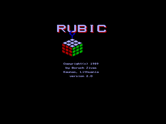 Cover image for Rubic